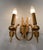 Metal Italian Brass Sconces by Gaetano Sciolari, 1970s, Set of 2 For Sale - Image 7 of 8