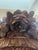Brown Rare French Carved Dressing Cabinet With Mirrors Armoir Vines Fruit Lions Head Late 19th C For Sale - Image 8 of 12