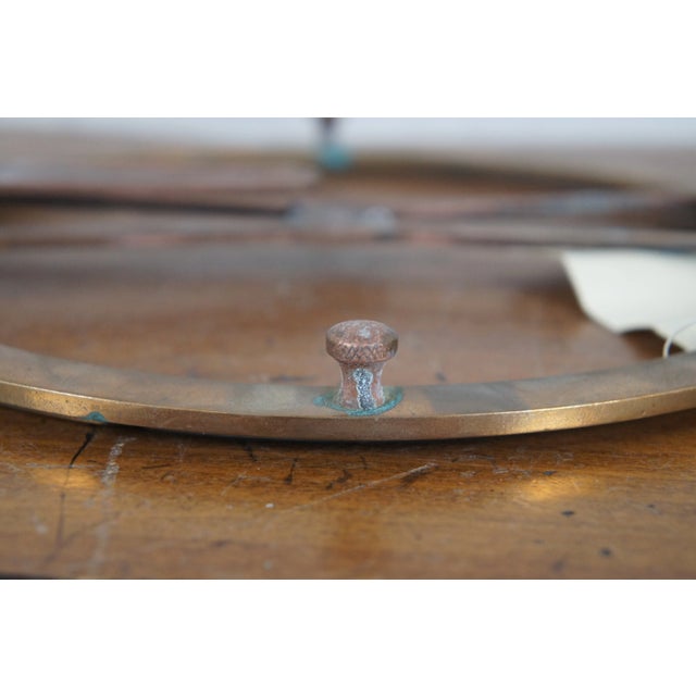 Mid 20th Century Thomson System Azimuth Nautical Navigation Instrument Circle & Case For Sale - Image 6 of 12