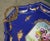 Stamped Cobalt Blue Porcelain and Gilt Metal Tray Table, 2000 For Sale - Image 10 of 18