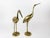 Mid-Century Brass Herons by Gilde Handwerk, 1960s, Set of 2 For Sale - Image 4 of 18