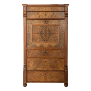 Vintage Secretaire in Wood For Sale