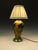 Indian Kashmiri Papier-Mâché Table Lamp with Hand-Decorated Romantic Scenes, 1930 For Sale - Image 3 of 13