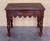 French 19th Century Writing Table on Wheels Carved Walnut Desk For Sale - Image 17 of 18