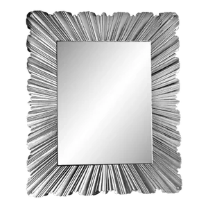Huge Designer Silver Wall Mirror