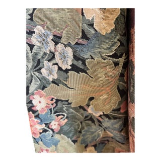 Vintage Floral Tapestry Fabric For Sale