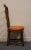 Brown Vintage Antique Country French Style Ladderback Dining Side Chair For Sale - Image 8 of 11