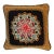 Vintage Handmade Needlepoint Pillow For Sale