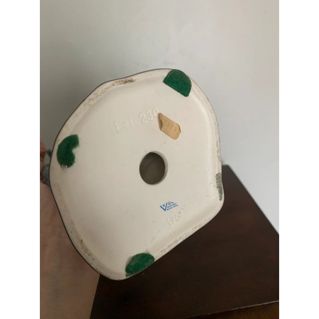 1960s 1967 Goebel Germany Modern Gilt Gray Porcelain Figure For Sale - Image 5 of 7