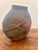 Ceramic Vintage Brazilian Organic Modern Textured Studio Pottery Vase Signed For Sale - Image 7 of 8