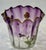 19th Century Mont Joye Pansey Art Glass Vase For Sale - Image 5 of 6
