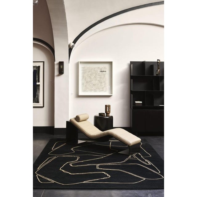 Not Yet Made - Made To Order Kimani Bronze and Leather Daybed with Cushion by Reda Amalou Design For Sale - Image 5 of 9