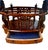 Antique Victorian Rosewood Canterbury Whatnot & Side Table With Drawer For Sale - Image 11 of 11