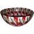 African Red Saldanha Large Round Bowl For Sale