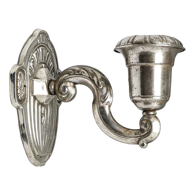 Antique Art Nouveau Wall Lamp, 1890s For Sale