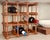 Vintage Mid-Century Modern Teak Wood Adjustable Wine Rack Holds 12 Bottles in the Style of Nissen Langaa of Denmark For Sale - Image 12 of 12