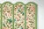 Hand-Painted Floral Screen with Butterflies, Vintage Four-Panel Divider For Sale - Image 10 of 12