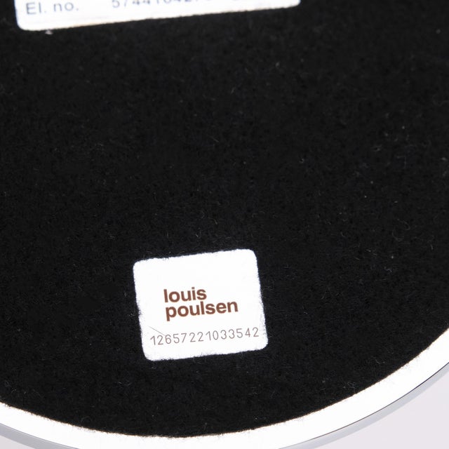 White Table Lamp in Chrome by Poul Henningsen for Louis Poulsen, 2011 For Sale - Image 8 of 9