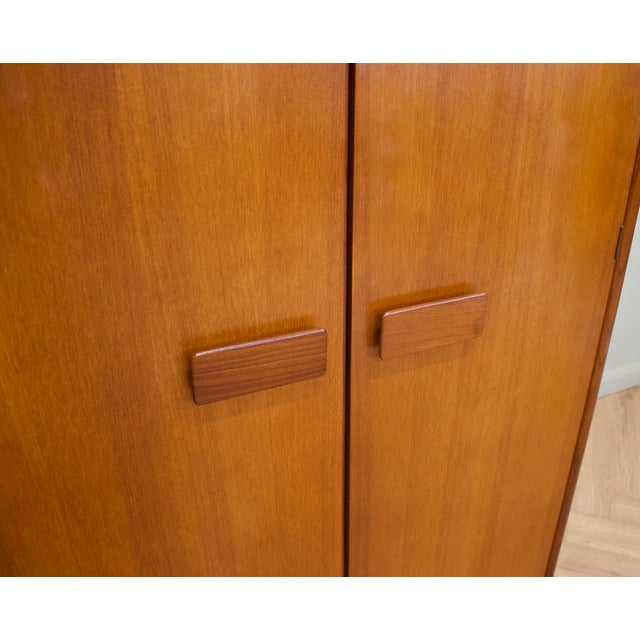 Wood Teak Wardrobe from White & Newton, 1960s For Sale - Image 7 of 11