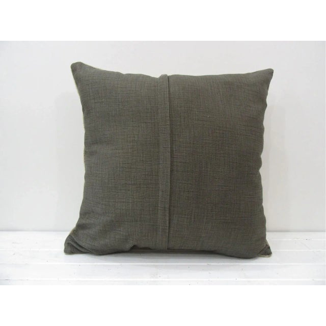 Turkish Handmade Turkish Kilim Pillow Cover For Sale - Image 3 of 4