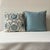 Contemporary Contemporary Floral Motif 20” Feather/Down Pillows - A Pair For Sale - Image 3 of 5