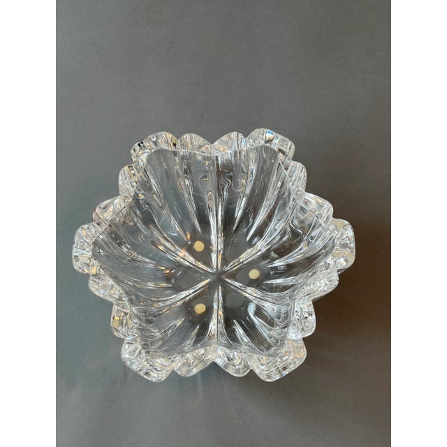 Kosta Boda Vintage Kosta Boda Crystal "Olivia" Line Bowl Designed by Anna Ehrner For Sale - Image 4 of 12