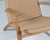 Carl Hansen & Søn CH-25 Lounge Chair in Oak attributed to Hans J. Wegner for Carl Hansen & Søn, 1950s For Sale - Image 4 of 8