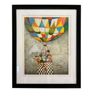 1960s Boulanger Original Lithograph Signed & Numbered Voyage De Noces