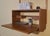 Brown Mid-Century Scandinavian Wall-Mounted Secretary Desk by Kjell Riise, 1960s For Sale - Image 8 of 18