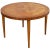 Vintage Swedish Art Moderne Round Golden Burl Elm End or Side Table For Sale - Image 10 of 10