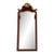 Vintage Italian La Barge Burl-Wood Gilded Wall Mirror For Sale