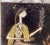 Unique ceramic art plaque of The Oracle of Delphi. The plaque has a leather hanger at top to hang on wall. Contains colors...