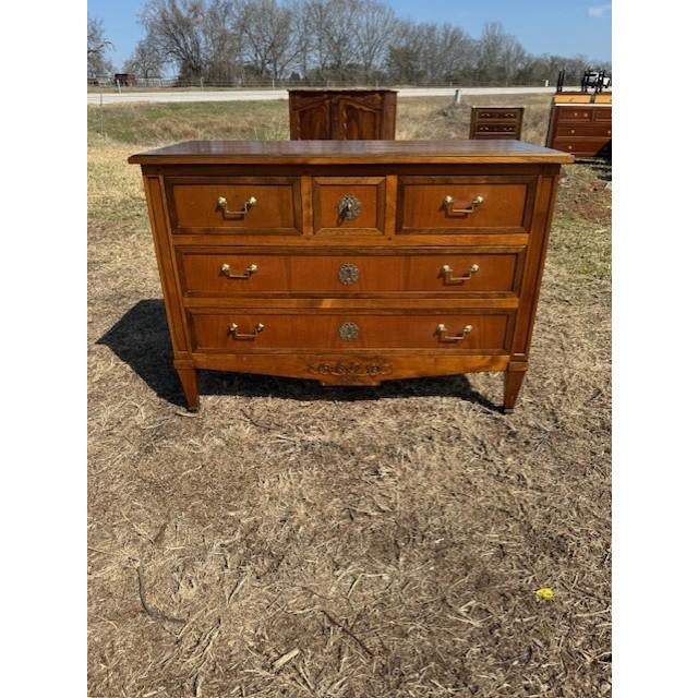 Wood 19th Century Louis XVI Walnut Chest of Drawer / Commodes For Sale - Image 7 of 17