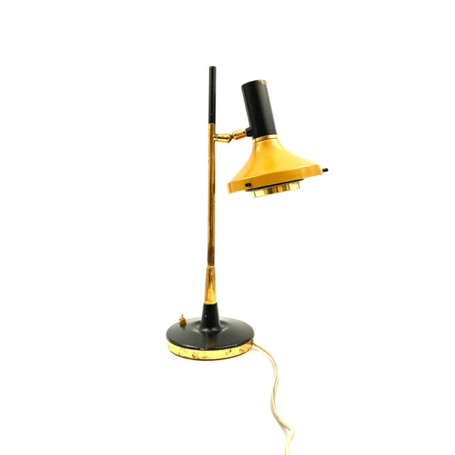 Mid-Century Modern 1950s Oscar Torlasco Model 533 Table Lamp For Sale - Image 3 of 13