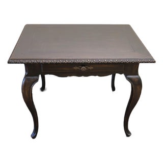 Mid 20th Century Exquisite French Louis XV Style Writing Table With Gadrooned Edge For Sale
