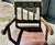 Anglo-Indian Raj Table and Chairs with Metal Decor, 1920s, Set of 11 For Sale - Image 9 of 11