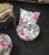 1970s Vintage Wrought Iron Chairs with Tropical Pattern Cushions, 1970s, Set of 2 For Sale - Image 5 of 6
