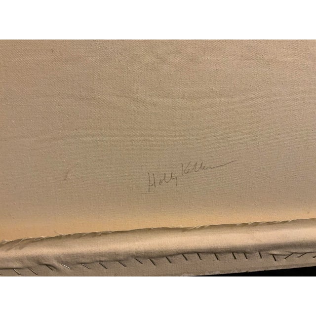 Late 20th Century “Biological Game” Holly Keller Abstract Acrylic Painting For Sale - Image 4 of 6