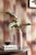 Contemporary Harlequin Oscillation Wallpaper in Rosewood/Fig - a Sample For Sale - Image 3 of 3