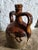 Enamelled Terracotta Jug with Double Handle For Sale - Image 5 of 7