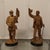 Pair of Black Forest Huntsmen, Pottery Figures A very handsome pair of 19th Century Figures, 2 huntsmen with their quarry,...