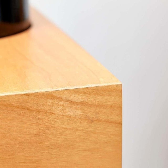 Gold Chinese Twenty-Seven Woods Artificial Flower Vase attributed to Ettore Sottsass, 1995 For Sale - Image 8 of 14