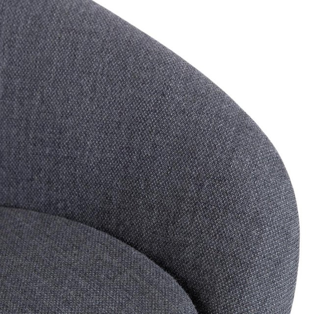 Gray Set of Fabric Cocoon Armchair and Ottoman by Thomas Pedersen for Varier For Sale - Image 8 of 16