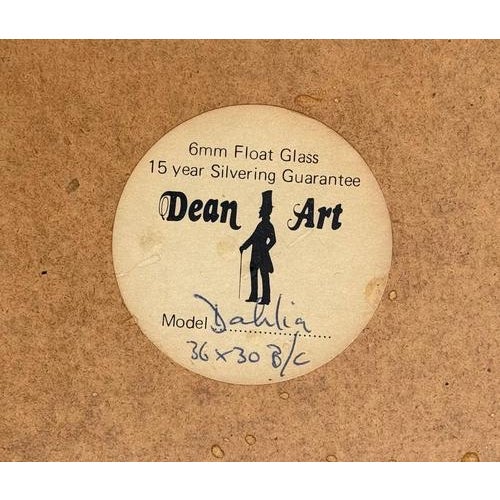 Vintage Gold Ornate Bevelled Mirror For Sale - Image 11 of 12