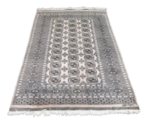 Vintage Bokara Rug Medium (1 of 2 Matching Rugs) - 4′5″ × 6′