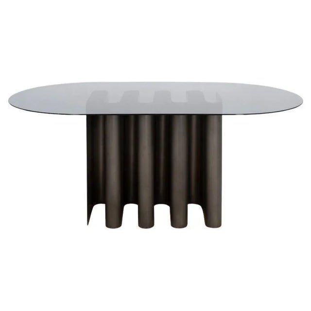 Tavolo2 Smoky Grey Dining Table by Pulpo For Sale - Image 11 of 11