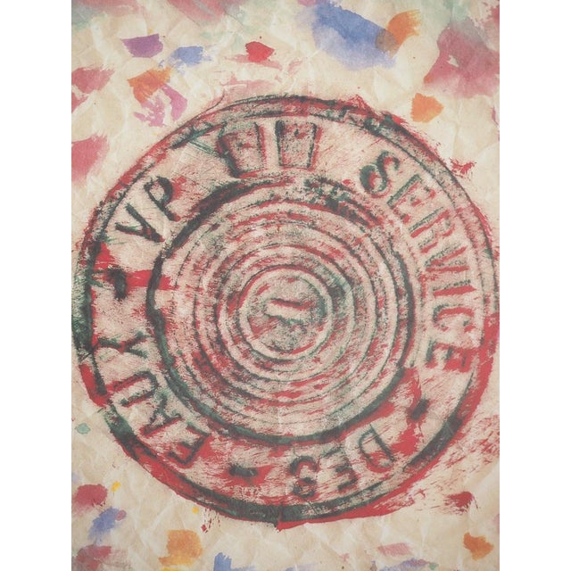 Bouches et Grilles Poster after Pierre Alechinsky For Sale - Image 4 of 10