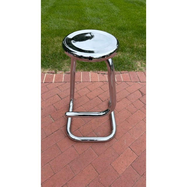 Kinetics "Paperclip" Bar Stool, Model K700, Canada, 1970s An enduring icon of Canadian modernist design, the K700...