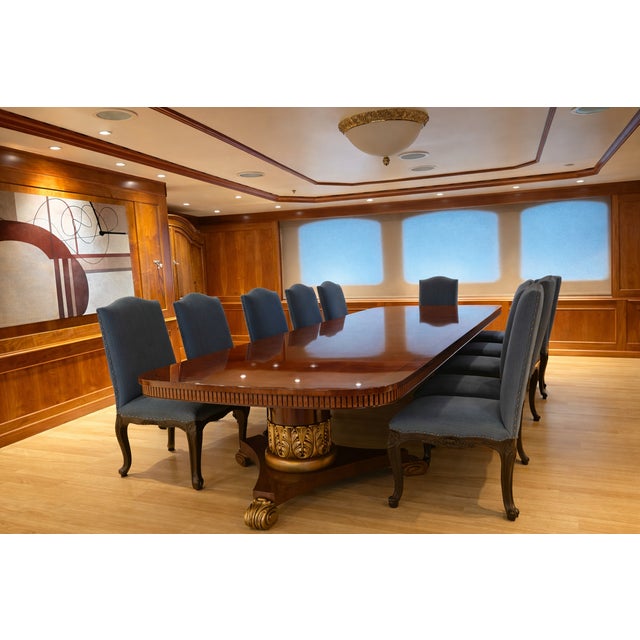 1990s Victorian Dining Table in Mahogany, 1990s For Sale - Image 5 of 5