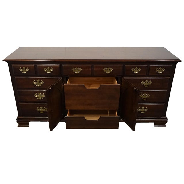 Kincaid Furniture Cherry Mountain III Traditional Style 69" Triple Door Dresser 71-160 For Sale In Kansas City - Image 6 of 12